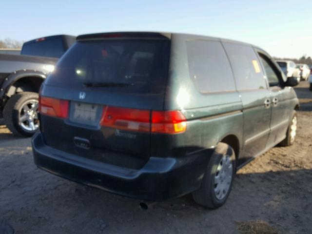 2HKRL1859XH501194 - 1999 HONDA ODYSSEY LX GREEN photo 4