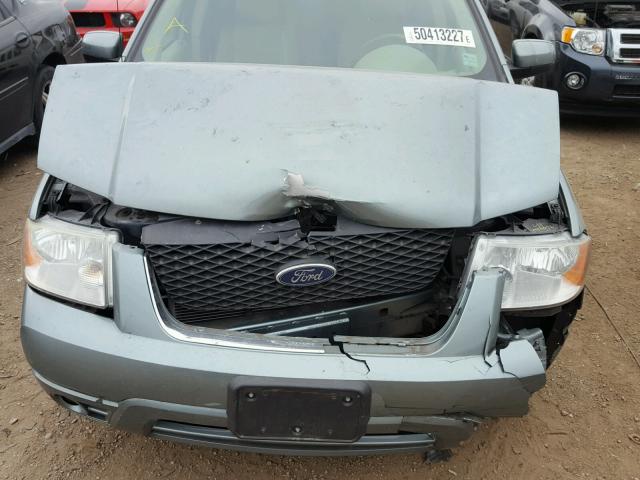 1FMDK06155GA08455 - 2005 FORD FREESTYLE TEAL photo 7