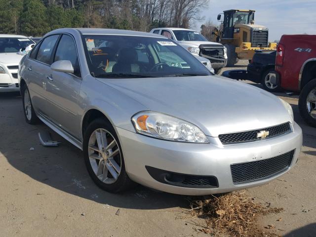 2G1WC5E38D1253913 - 2013 CHEVROLET IMPALA LTZ SILVER photo 1