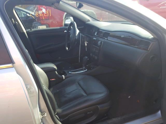 2G1WC5E38D1253913 - 2013 CHEVROLET IMPALA LTZ SILVER photo 5