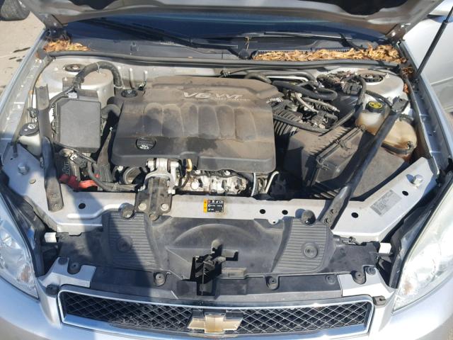 2G1WC5E38D1253913 - 2013 CHEVROLET IMPALA LTZ SILVER photo 7