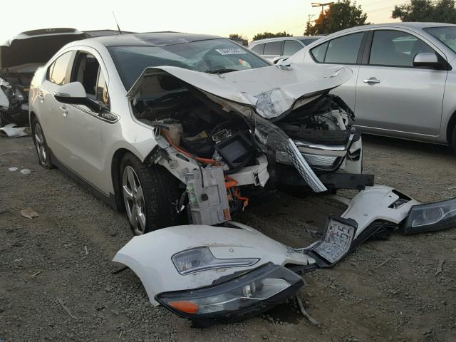 1G1RB6E49CU100619 - 2012 CHEVROLET VOLT WHITE photo 1