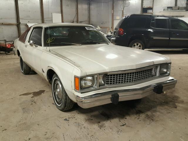 HL29CAG210733 - 1980 PLYMOUTH VOLARE WHITE photo 1