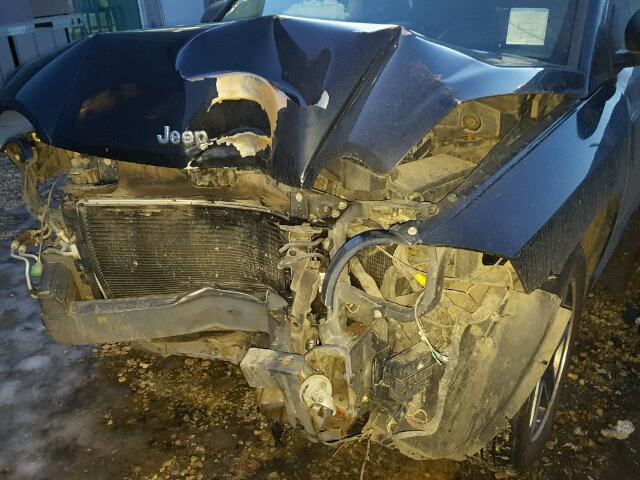 1J4FF47B79D158391 - 2009 JEEP COMPASS SP BLACK photo 9