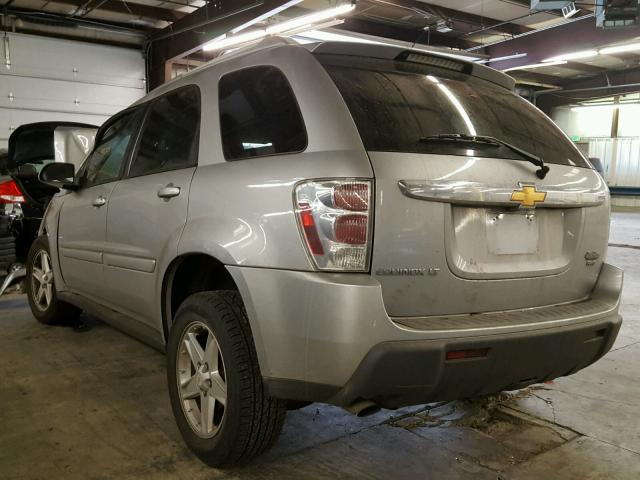 2CNDL73F266139964 - 2006 CHEVROLET EQUINOX LT SILVER photo 3