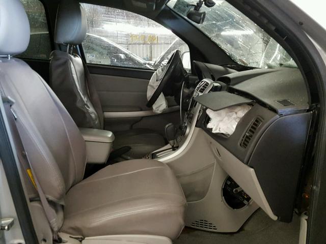 2CNDL73F266139964 - 2006 CHEVROLET EQUINOX LT SILVER photo 5