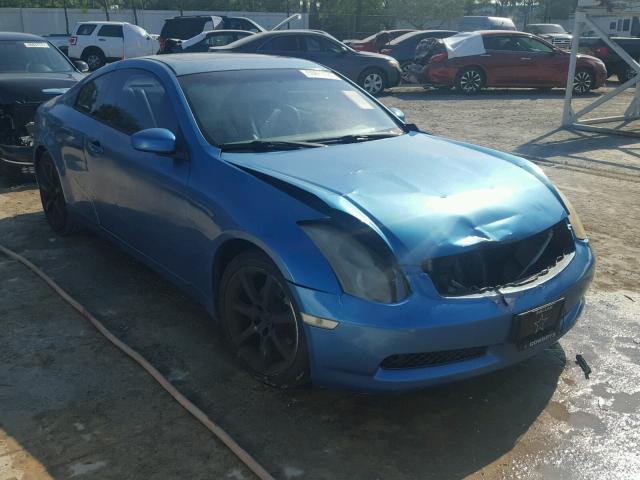 JNKCV54EX3M222526 - 2003 INFINITI G35 BLUE photo 1