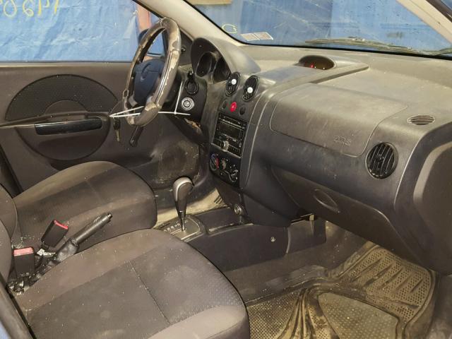 KL1TD66678B074751 - 2008 CHEVROLET AVEO BASE Niebieski zdjęcie 5