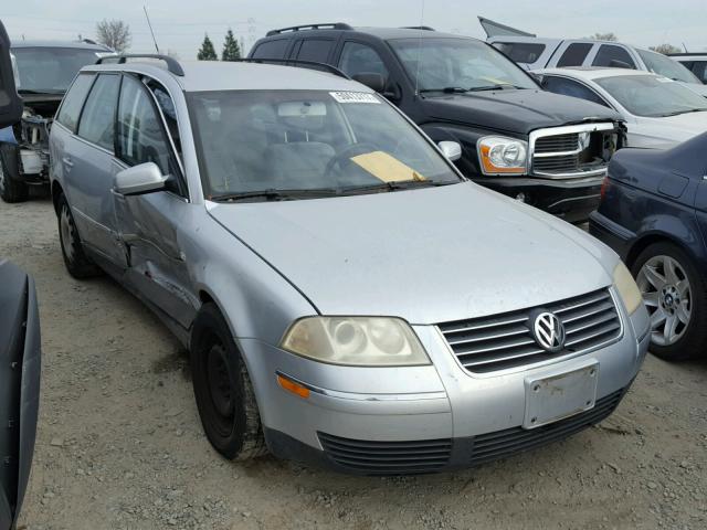 WVWND63B94E019021 - 2004 VOLKSWAGEN PASSAT GL SILVER photo 1