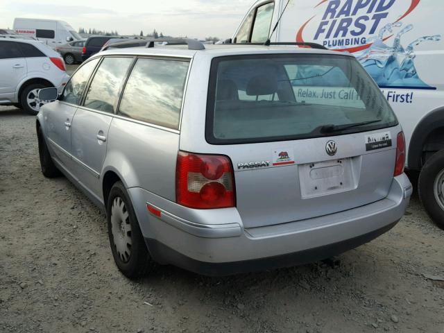 WVWND63B94E019021 - 2004 VOLKSWAGEN PASSAT GL SILVER photo 3