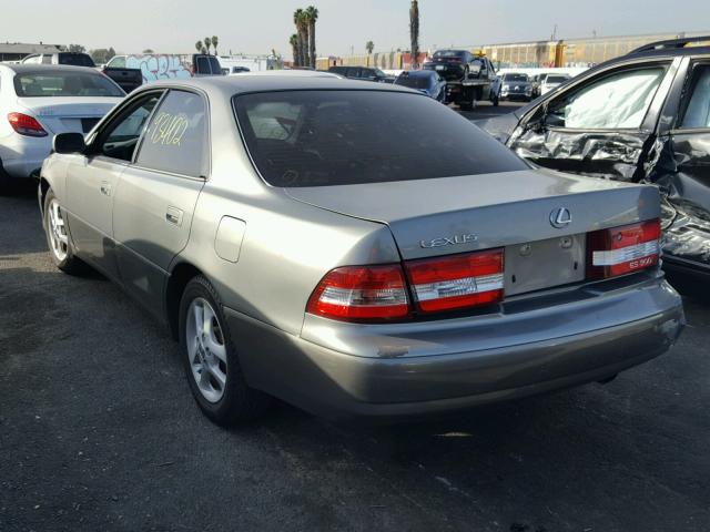 JT8BF28G210297261 - 2001 LEXUS ES 300 GRAY photo 3