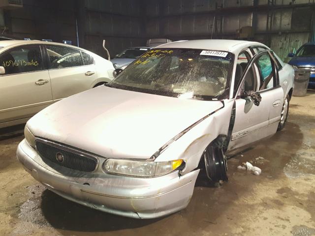 2G4WS52J911322371 - 2001 BUICK CENTURY CU SILVER photo 2