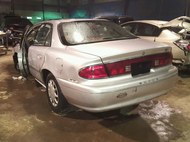 2G4WS52J911322371 - 2001 BUICK CENTURY CU SILVER photo 3