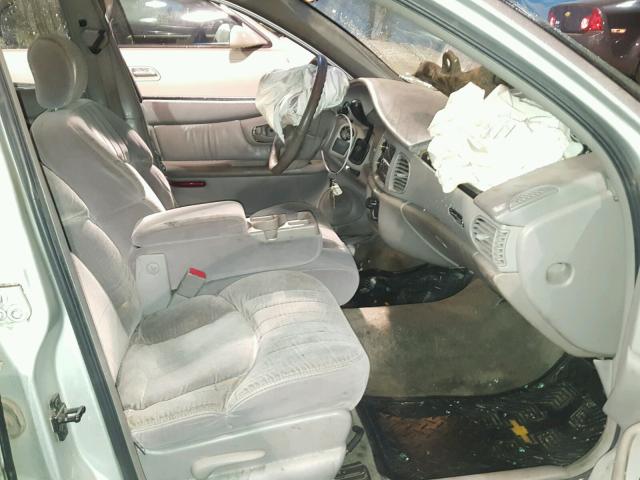 2G4WS52J911322371 - 2001 BUICK CENTURY CU SILVER photo 5