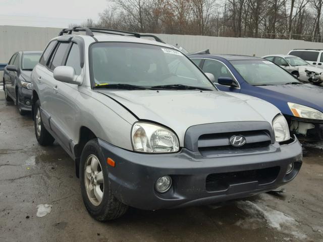 KM8SC73D66U046646 - 2006 HYUNDAI SANTA FE G SILVER photo 1