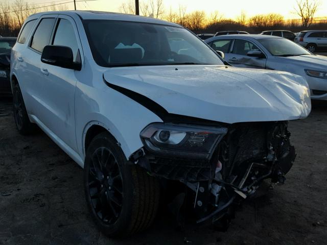 1C4SDJCT9FC101537 - 2015 DODGE DURANGO R/ WHITE photo 1