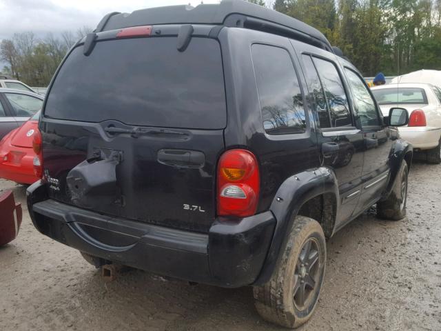 1J4GL38K63W516811 - 2003 JEEP LIBERTY RE BLACK photo 4
