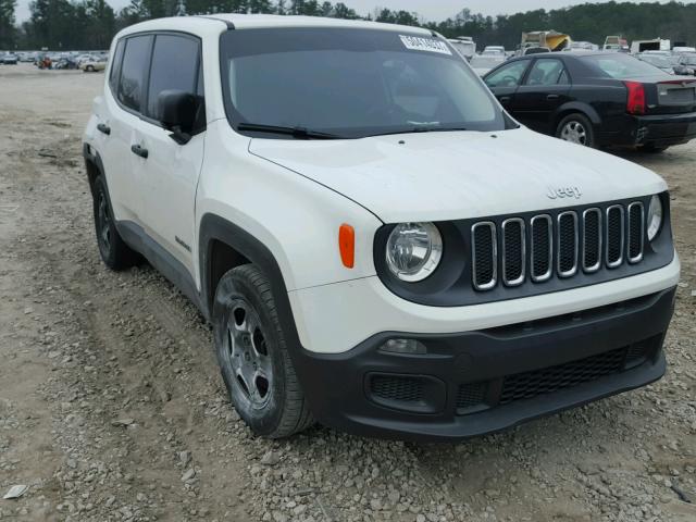 ZACCJAAH8FPC11244 - 2015 JEEP RENEGADE S WHITE photo 1