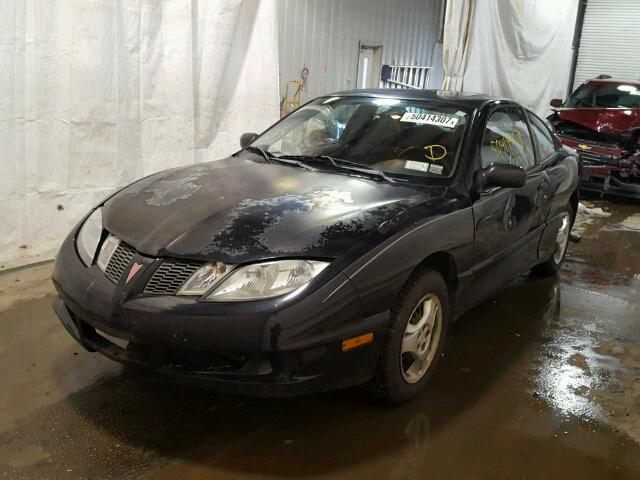 1G2JB12F937180519 - 2003 PONTIAC SUNFIRE BLACK photo 2