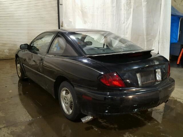 1G2JB12F937180519 - 2003 PONTIAC SUNFIRE BLACK photo 3