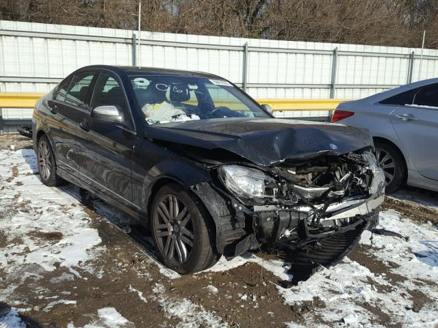 WDDGF81X48F135374 - 2008 MERCEDES-BENZ C 300 4MAT BLACK photo 1