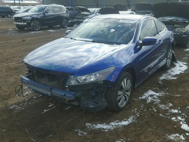 1HGCS12308A026917 - 2008 HONDA ACCORD LX- BLUE photo 2