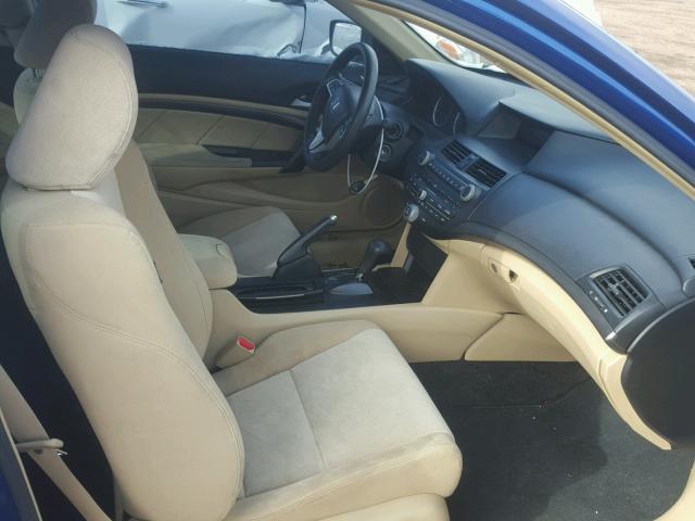 1HGCS12308A026917 - 2008 HONDA ACCORD LX- BLUE photo 5