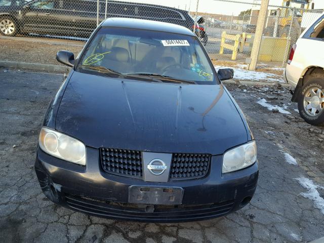 3N1CB51D54L468078 - 2004 NISSAN SENTRA 1.8 BLACK photo 9