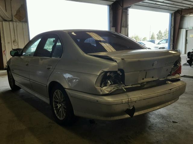 WBADT63401CF11055 - 2001 BMW 530 I AUTO GRAY photo 3