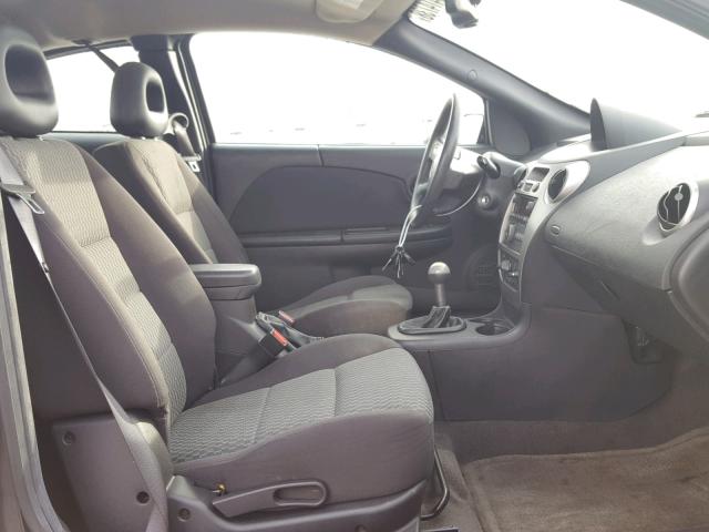 1G8AM15FX7Z131237 - 2007 SATURN ION LEVEL GRAY photo 5