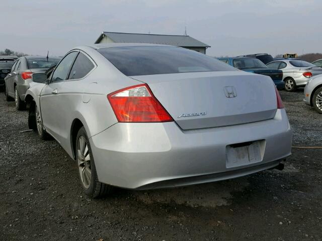 1HGCS12339A004251 - 2009 HONDA ACCORD LX SILVER photo 3