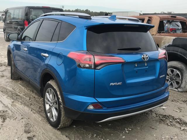 2T3YFREV2GW301918 - 2016 TOYOTA RAV4 LIMIT BLUE photo 3