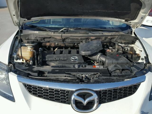 JM3TB38V490165398 - 2009 MAZDA CX-9 WHITE photo 7