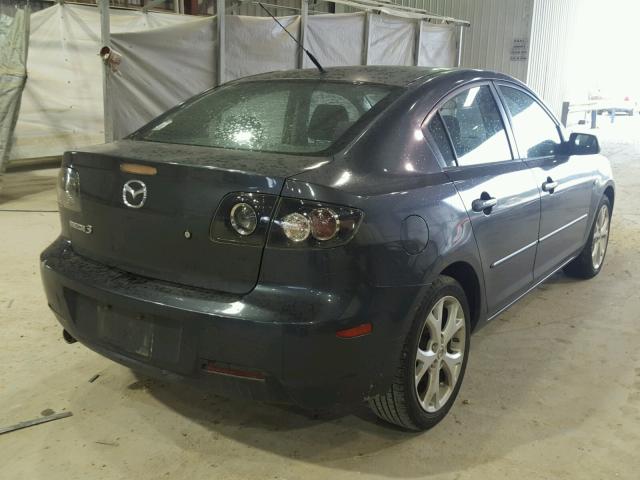 JM1BK32F291254676 - 2009 MAZDA 3 I GRAY photo 4