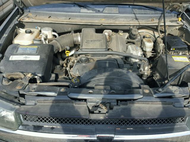 1GNDS13SX32127742 - 2003 CHEVROLET TRAILBLAZE BLACK photo 7