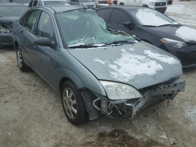 1FAFP34N05W316361 - 2005 FORD FOCUS ZX4 GREEN photo 1