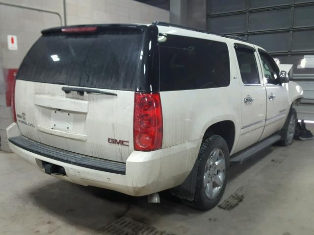 1GKFK36369R206315 - 2009 GMC YUKON XL K WHITE photo 4