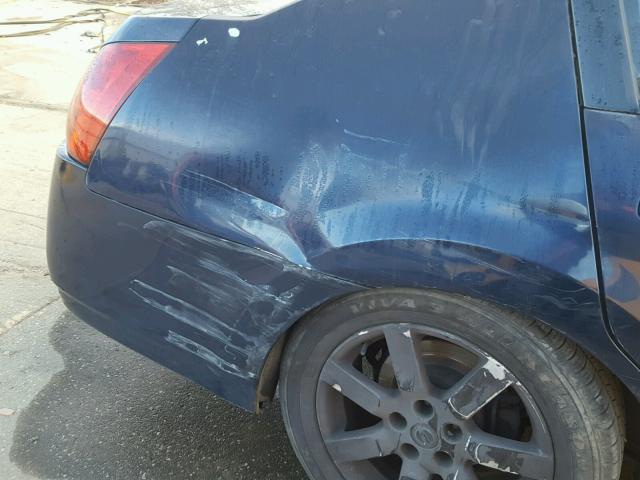 1N4BA41E34C803029 - 2004 NISSAN MAXIMA SE BLUE photo 9