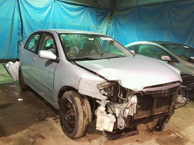 1NXBR30E66Z631764 - 2006 TOYOTA COROLLA CE SILVER photo 1