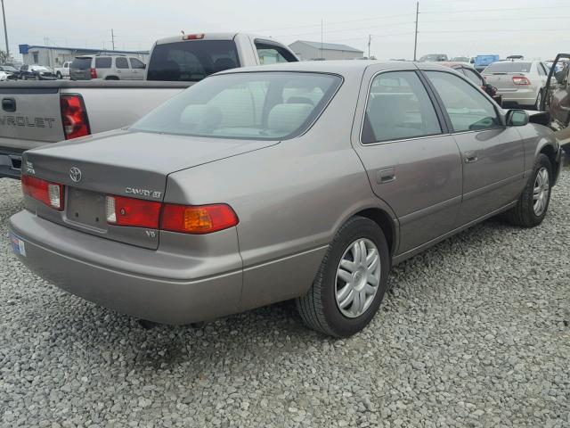 4T1BF22K71U117159 - 2001 TOYOTA CAMRY LE GRAY photo 4