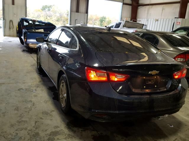 1G1ZB5ST2GF282647 - 2016 CHEVROLET MALIBU LS 蓝色 照片 3