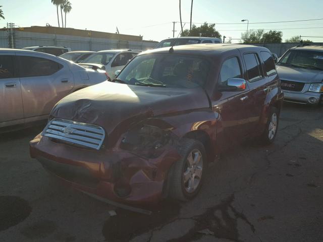 3GNDA23P66S553795 - 2006 CHEVROLET HHR LT MAROON photo 2