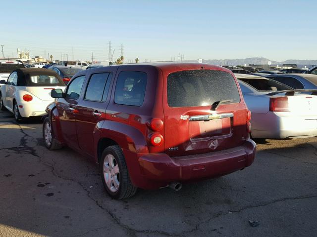 3GNDA23P66S553795 - 2006 CHEVROLET HHR LT MAROON photo 3