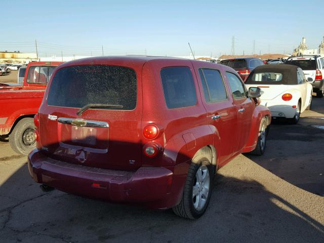 3GNDA23P66S553795 - 2006 CHEVROLET HHR LT MAROON photo 4