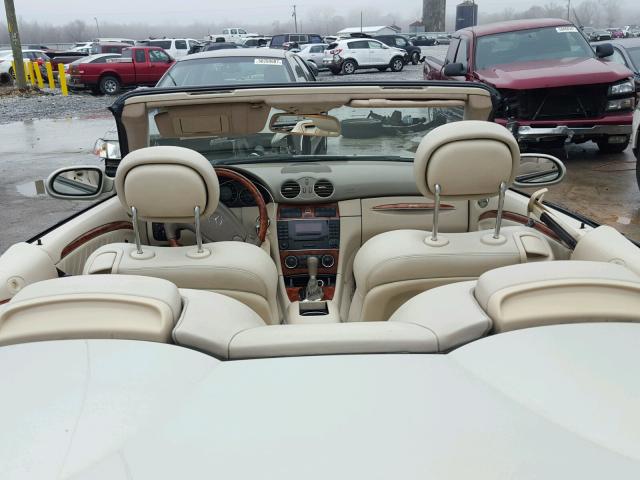 WDBTK56G67T084308 - 2007 MERCEDES-BENZ CLK 350 BEIGE photo 9