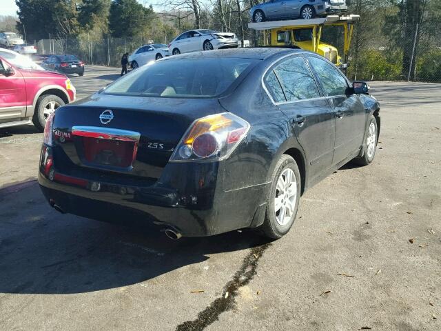 1N4AL2AP9CN420520 - 2012 NISSAN ALTIMA BAS BLACK photo 4