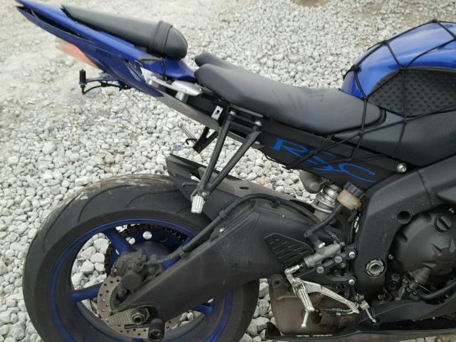 JYARJ16E4FA034468 - 2015 YAMAHA YZFR6 BLUE photo 6