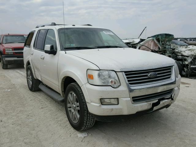 1FMEU6FE6AUA90079 - 2010 FORD EXPLORER L WHITE photo 1