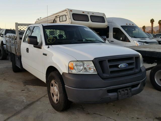 1FTVX12587NA76126 - 2007 FORD F150 WHITE photo 1