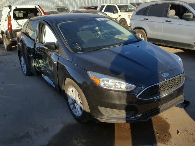 1FADP3K28FL375385 - 2015 FORD FOCUS SE BLACK photo 1